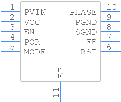 ISL6273IRZ - Renesas Electronics - PCB symbol