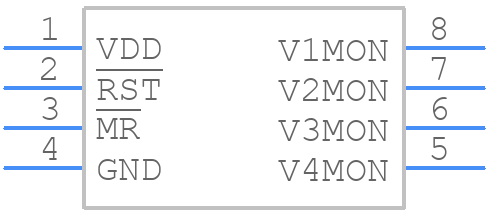 ISL88041IBZ-T - Renesas Electronics - PCB symbol
