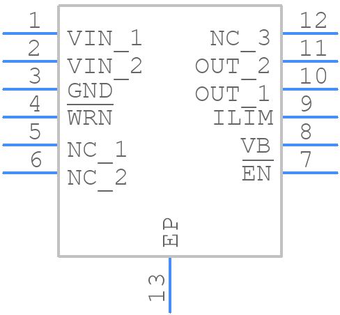 ISL9209CIRZ-T - Renesas Electronics - PCB symbol
