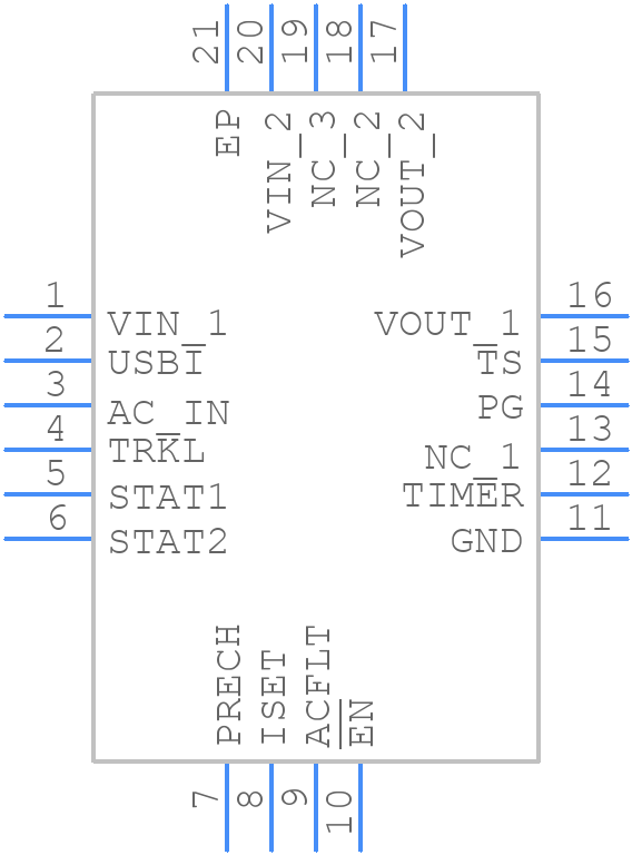 ISL9219IRZ-T - Renesas Electronics - PCB symbol