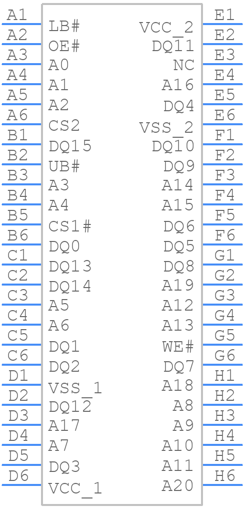 RMLV3216AGBG-5S2#AC0 - Renesas Electronics - PCB symbol