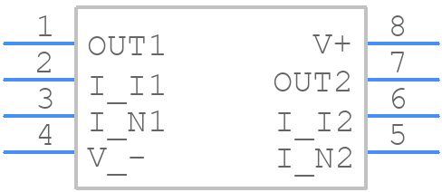 UPC4572G2-E2-A - Renesas Electronics - PCB symbol