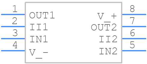 UPC812G2-E2-A - Renesas Electronics - PCB symbol