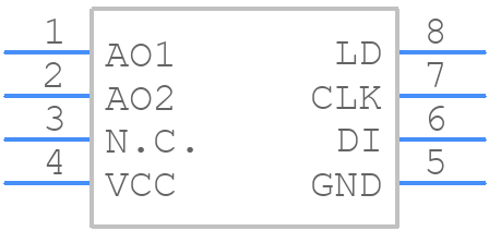 R2A20162SP#W5 - Renesas Electronics - PCB symbol
