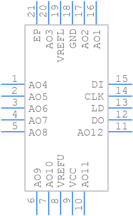 R2A20169NP#W5 - Renesas Electronics - PCB symbol