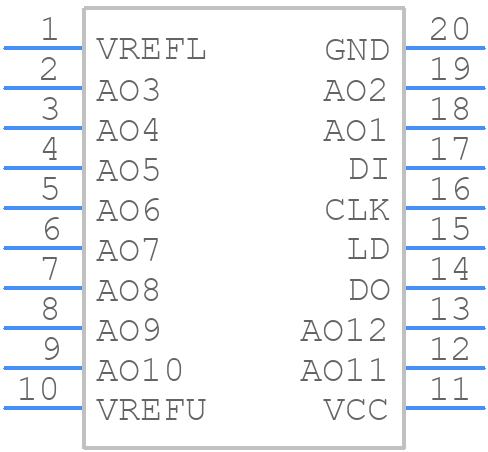 R2A20169SA#W5 - Renesas Electronics - PCB symbol
