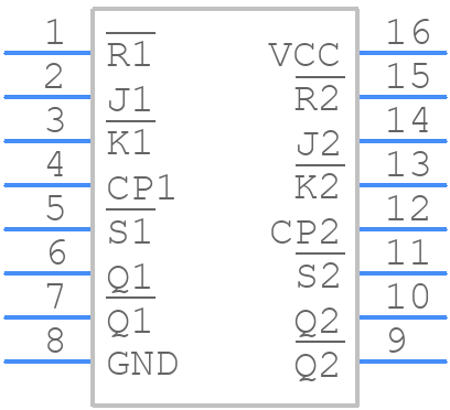 HCS109DMSR - Renesas Electronics - PCB symbol