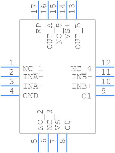 ISL15100IRZ-T13 - Renesas Electronics - PCB symbol