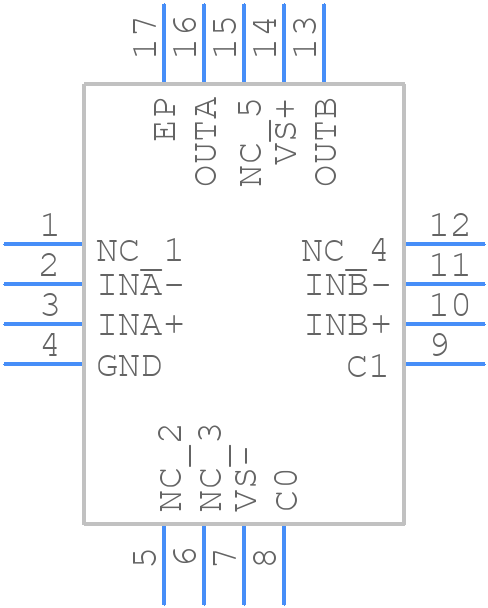 ISL15100IRZ-T7 - Renesas Electronics - PCB symbol