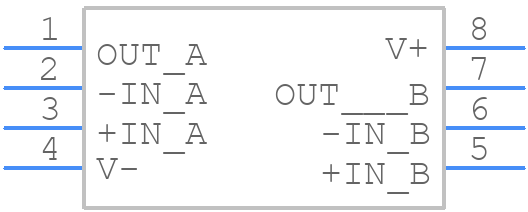 ISL71218MBZ - Renesas Electronics - PCB symbol