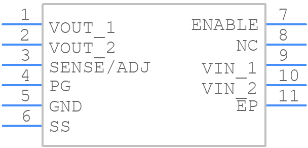 ISL78310ARAJZ - Renesas Electronics - PCB symbol