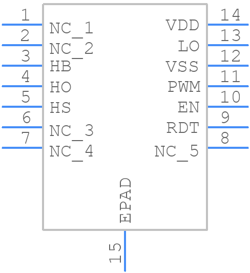ISL78420AVEZ - Renesas Electronics - PCB symbol