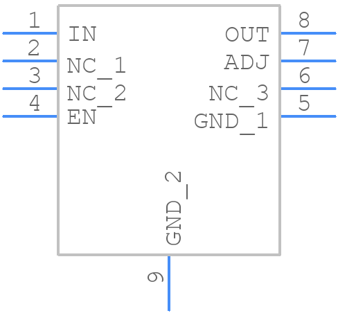ISL80410IBEZ - Renesas Electronics - PCB symbol