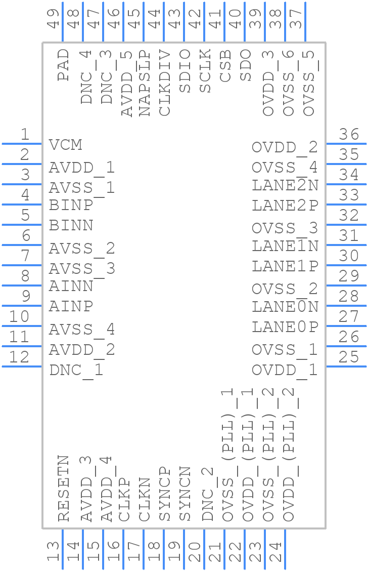 ISLA222S25IR1Z - Renesas Electronics - PCB symbol