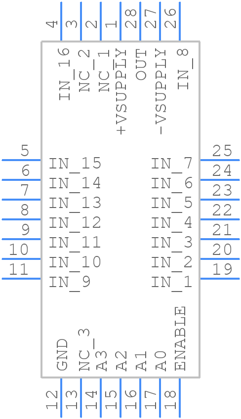 5962-85131073A - Renesas Electronics - PCB symbol