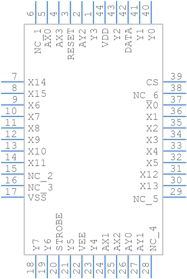 CD22M3494SQZ - Renesas Electronics - PCB symbol