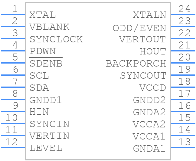 EL4511CUZ-T7 - Renesas Electronics - PCB symbol
