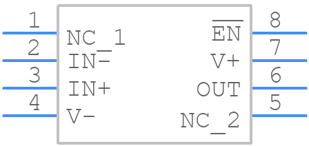 EL8176FSZ - Renesas Electronics - PCB symbol