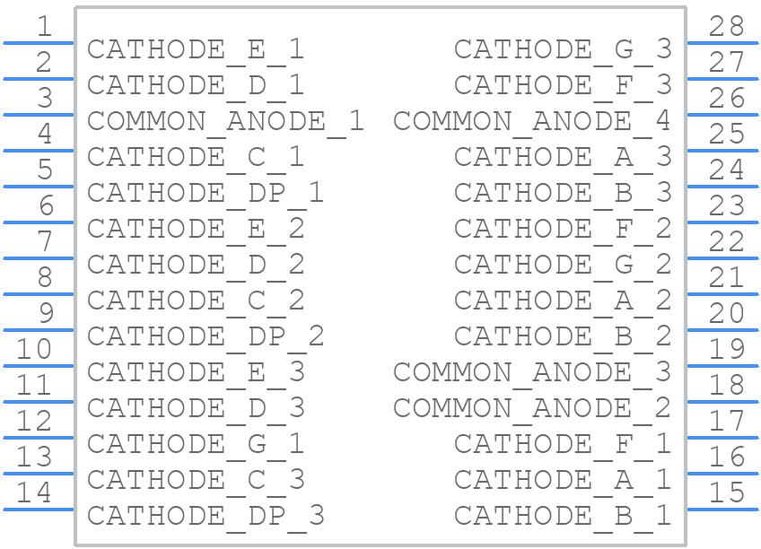 BA56-11SRWA - Kingbright - PCB symbol