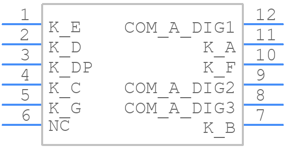 BA56-12EWA - Kingbright - PCB symbol