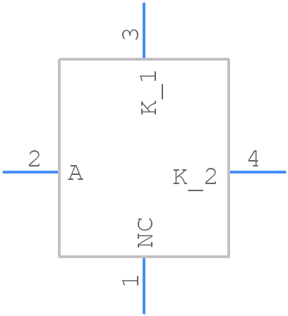 NX6351GP33-AZ - Renesas Electronics - PCB symbol