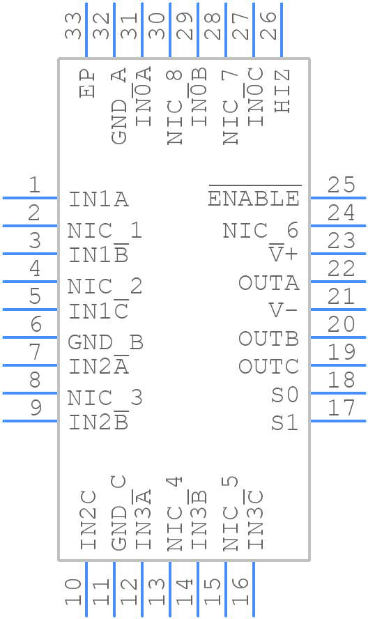 EL4342ILZA-T13 - Renesas Electronics - PCB symbol