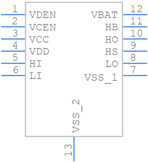 HIP2104FRAANZ - Renesas Electronics - PCB symbol