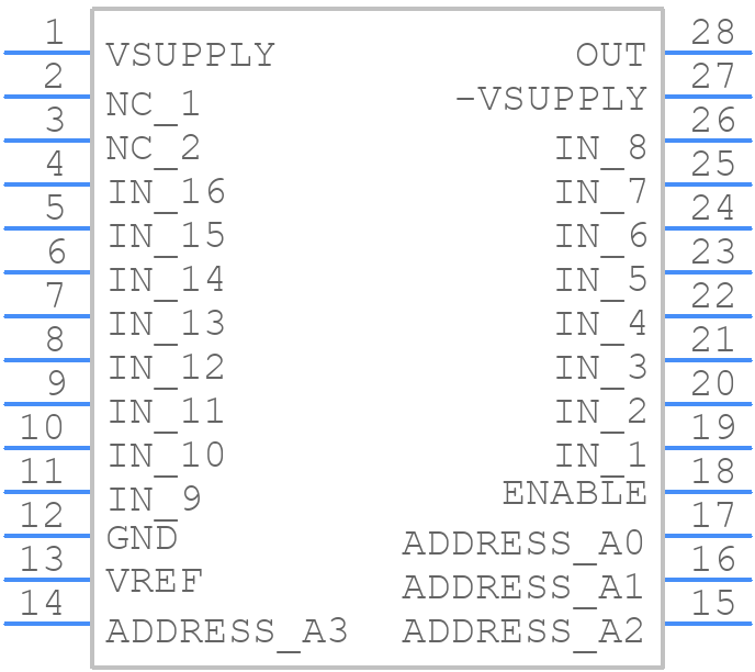 HS1B-0546RH/PROTO - Renesas Electronics - PCB symbol