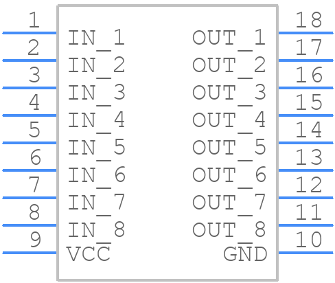 IS1-2981EH-Q - Renesas Electronics - PCB symbol