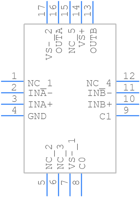 ISL1557FRZ - Renesas Electronics - PCB symbol