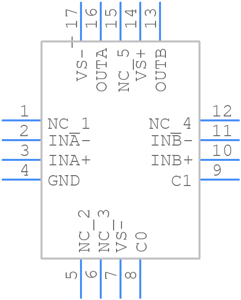 ISL1557FRZ-T7 - Renesas Electronics - PCB symbol