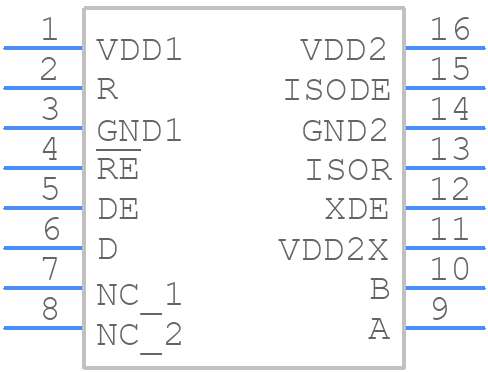 ISL32704EIAZ - Renesas Electronics - PCB symbol