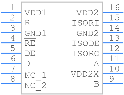 ISL32740EIBZ - Renesas Electronics - PCB symbol