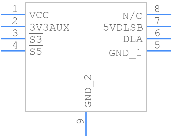 ISL6506BCBZA - Renesas Electronics - PCB symbol