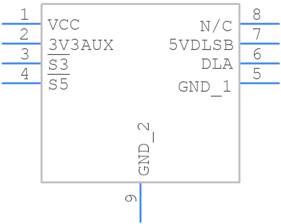 ISL6506BCBZA-T - Renesas Electronics - PCB symbol