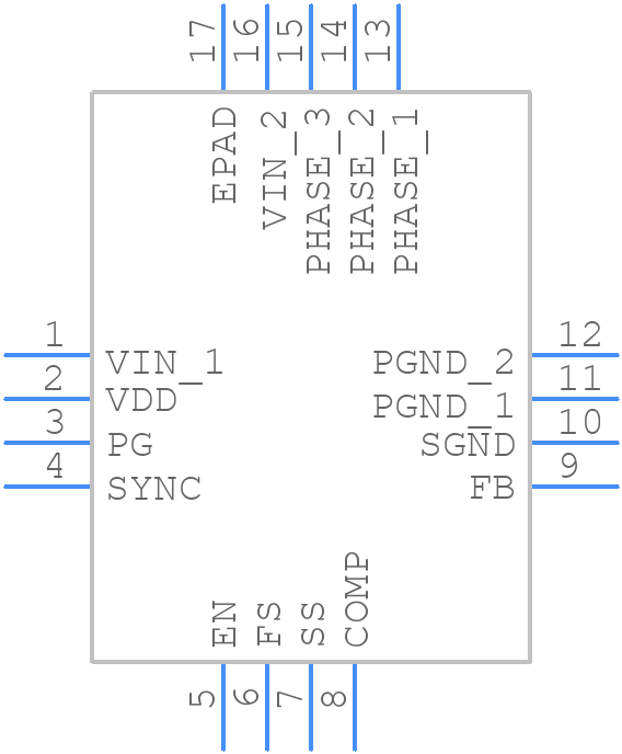 ISL78235AARZ - Renesas Electronics - PCB symbol