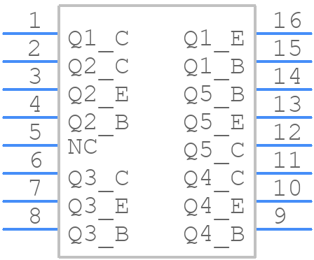 HFA3127BZ96 - Renesas Electronics - PCB symbol