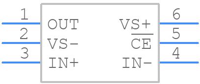EL5160IWZ-T7A - Renesas Electronics - PCB symbol