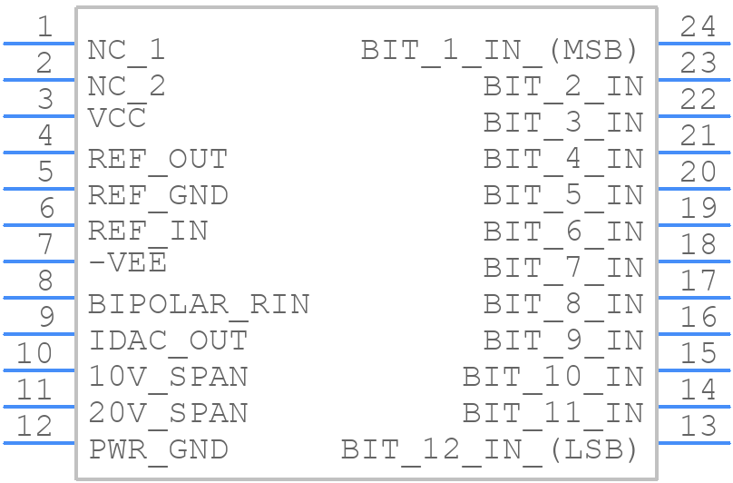 HS1-565BEH-Q - Renesas Electronics - PCB symbol