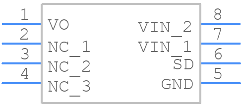 ISL9007IUJZ-T - Renesas Electronics - PCB symbol