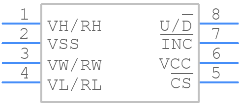X9314WMIZ-3T1 - Renesas Electronics - PCB symbol