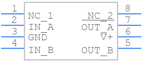 EL7222CSZ - Renesas Electronics - PCB symbol