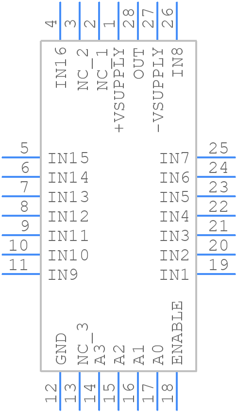 HI4P0506-5Z - Renesas Electronics - PCB symbol