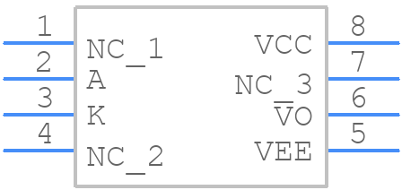 PS9506L1-V-AX - Renesas Electronics - PCB symbol