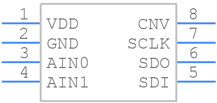 ISL26313FBZ-T - Renesas Electronics - PCB symbol