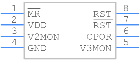 ISL88022IU8FAZ - Renesas Electronics - PCB symbol