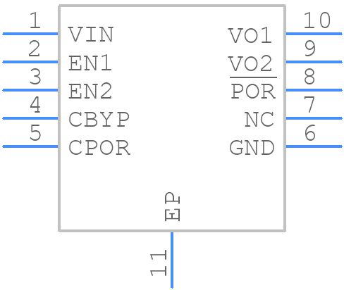 ISL9012IRCJZ - Renesas Electronics - PCB symbol