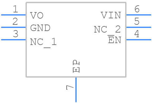 ISL9008AIRUCZ-T - Renesas Electronics - PCB symbol