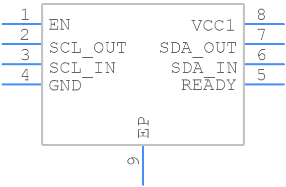 ISL33001IRTZ - Renesas Electronics - PCB symbol