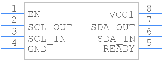 ISL33001IUZ-T - Renesas Electronics - PCB symbol